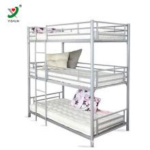 3 tier triple metal bunk bed Three adult bunk bed